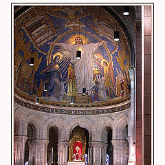 photo "Inside a cathedral Sacre Coeur"