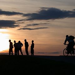 photo "Уходим на закат..."