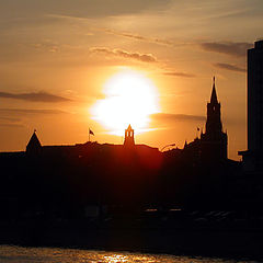 photo "Kremlin sunset"