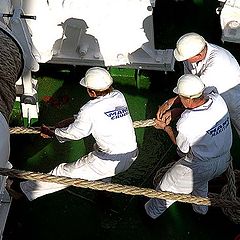 photo "Sailor`s work"