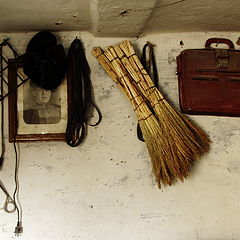 photo "Rural abstraction with brooms"