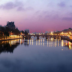 фото "Quit morning by the Seine - Paris"