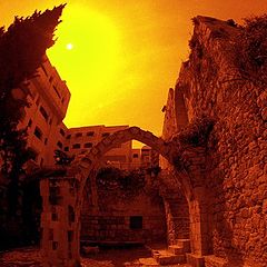 photo "Blood sun of Jerusalem"