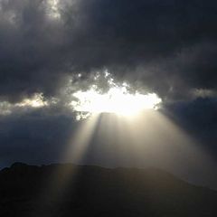 фото "foreshortening among the clouds"