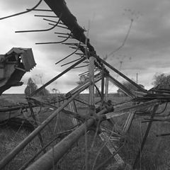 photo "The disturbed sleeps of combine-operator"