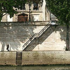 фото "Quai Ile Saint Louis - Paris"