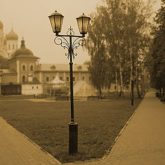 photo "A lantern in old-fashioned style...."