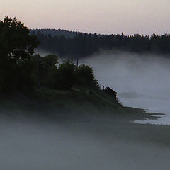 photo "Evening, fog"