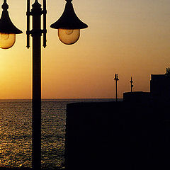 photo "Sunset in Acco Old Town"