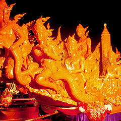 photo "Candle festival, Thailand"