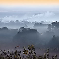 фото "Sky, smoke and fog"