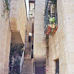 photo "Staircase of old Jerusalem."