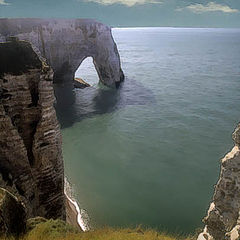 photo "The Cliffs at Etratat,Normandy"