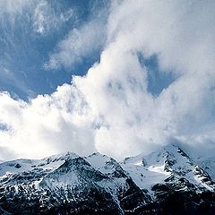 photo "The great mountains and the high sky"