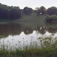 photo "Twilight at a pond..."