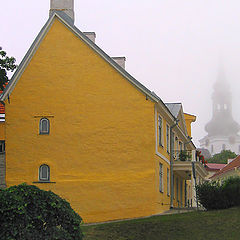 photo "The Tallinn foggy sketches. Yellow"