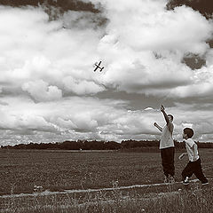 photo "Start of the plane"