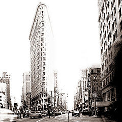 photo "Flat Iron (high contrast photo)"