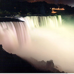 photo "Niagara Falls at night"