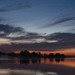 photo "Night at Volga river"