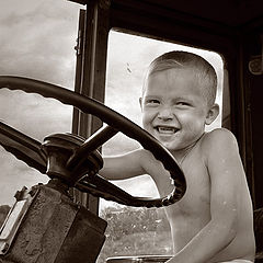 photo "Tractor driver"