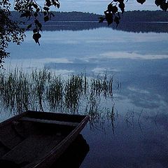 photo "Night lake in Karelia..."