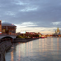 photo "The Moscow quay"