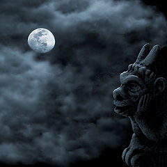 photo "Chimera in moon light"