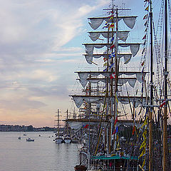 photo "Sails and masts"