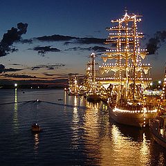 photo "Evening in port"