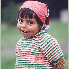 photo "Farm little girl"