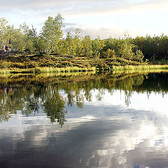 photo "Mirror of pools..."