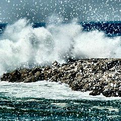 photo "The storm from my boat"