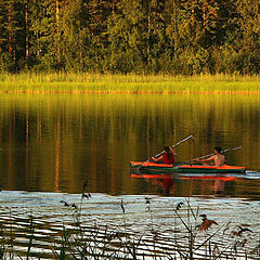 photo "Between islands of Ladoga-1"