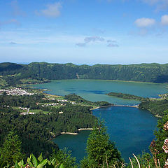 photo "sete cidades lagoon"