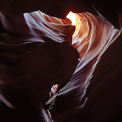 photo "Antelope Canyon. Abstract signs"