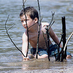 фото "Playing on the river"