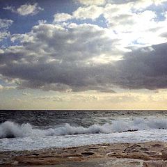 photo "Malta. Winter storm"