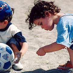 photo "Playing with sand!!"