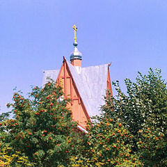 photo "Temple in a ashberry grove."