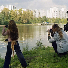 photo "Shooting the ducks"