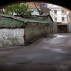 photo "Ordinary Moscow court yard"