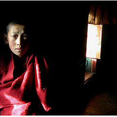 фото "A young Monk in Tibet"