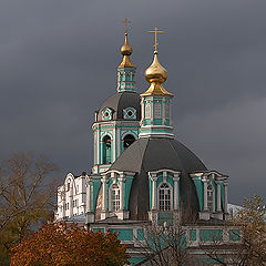 photo "Church and graffity"