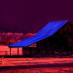 photo "Barn at dusk"