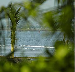 photo "Green beach and blue bay"