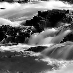 фото "Whitewater, B&W"