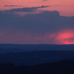 фото "Spring sunset at Koli"