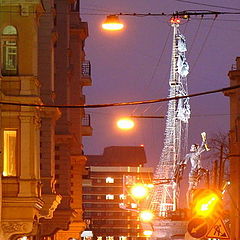 photo "Moscow night"