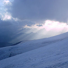 photo "The snow of Elbrus"